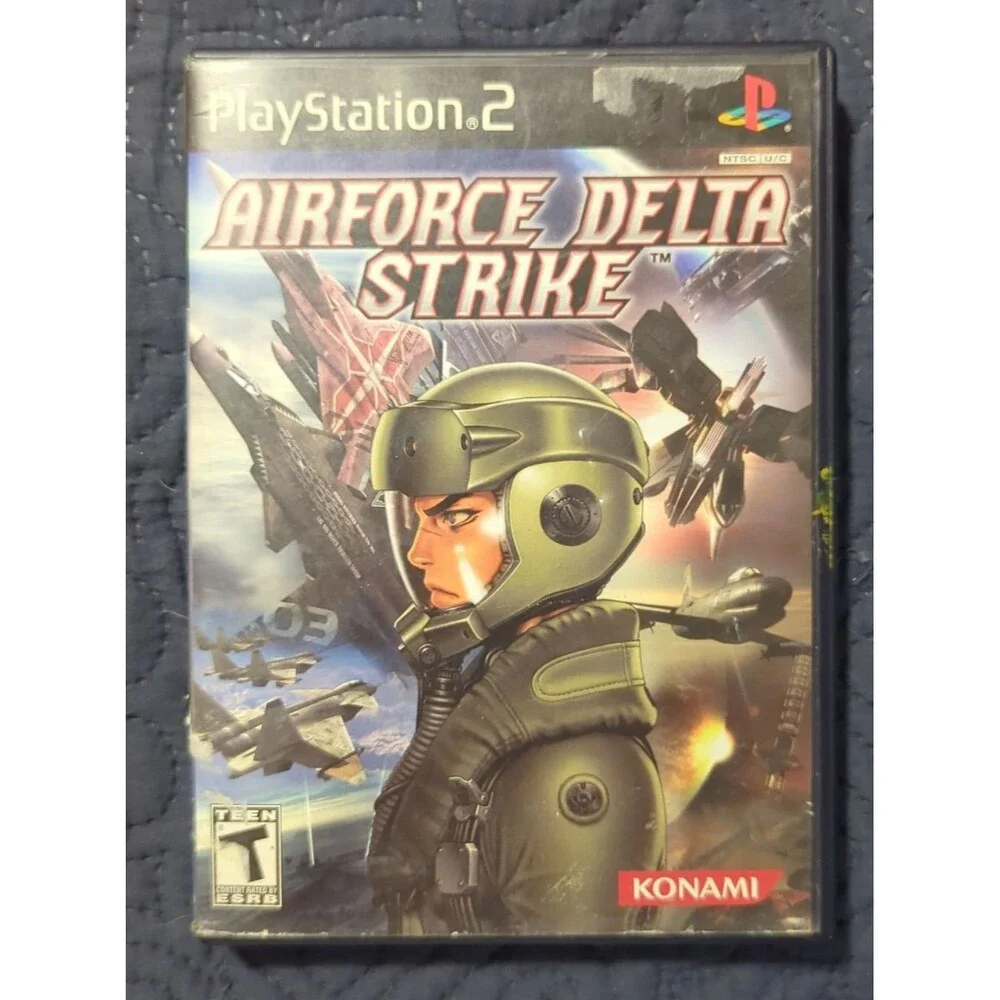 AirForce Delta Strike (Sony PlayStation 2, 2004) PS2 Complete